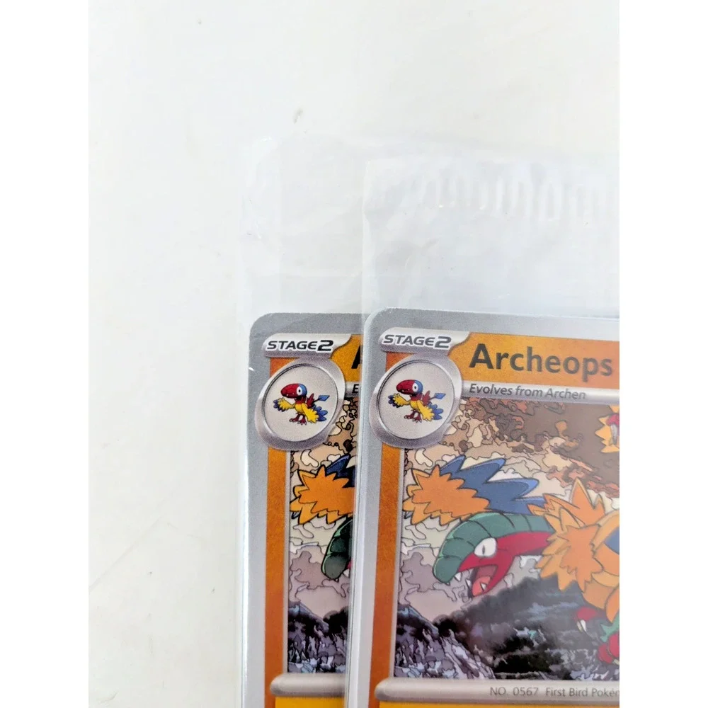 2 Archeops Promo Fossil Museum Exclusive 051/086 English Pokemon TCG 2025 Sealed